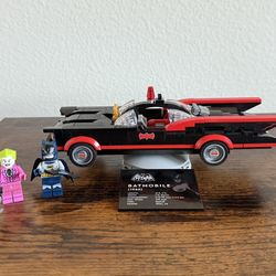 LEGO 1966 Batman TV Batmobile with Minifigures (Already Assembled)