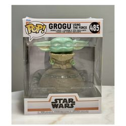 Brand new Funko Pop #485 Star Wars Grogu Using The Force Mandalorian IN HAND The Child  Whitestone/Flushing, Queens or Downtown Manhattan pickup Cash 