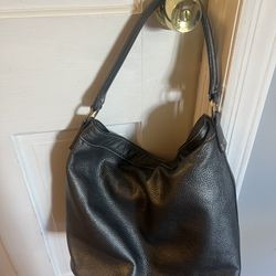 Longchamp Leather Hobo Bag 
