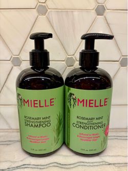 Mielle Rosemary Mint Strengthening Shampoo and Conditioner Set. New/unopened. Gift-giving condition.
