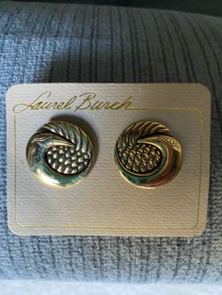 Laurel Burch vintage earrings