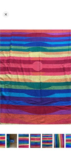 Beach Towel - Gramercy Striped Bold Bands 2 Person Towel