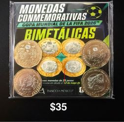 FIFA 2026 World Cup coins / Monedas de la Copa Mundial