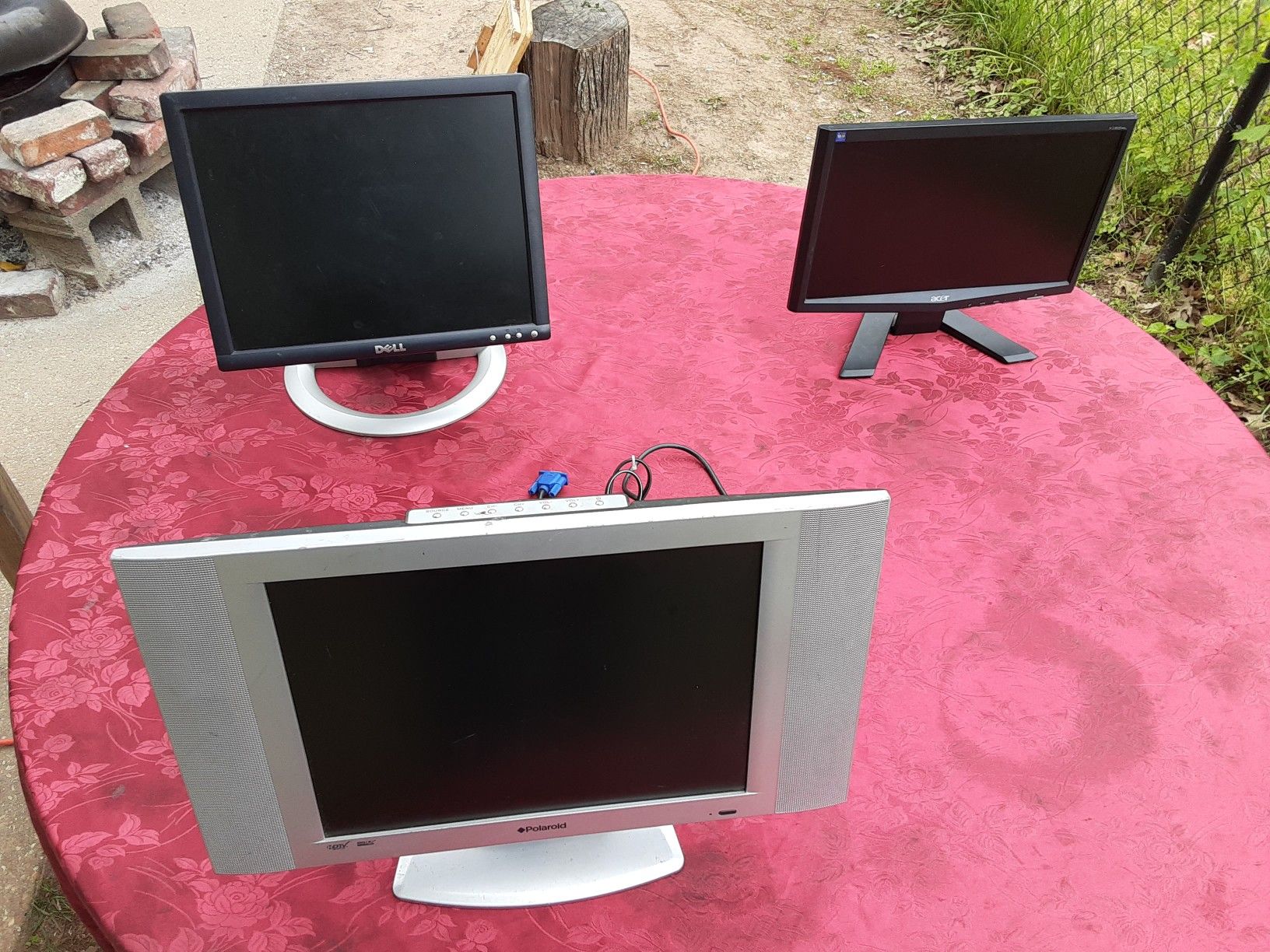 Computer monitors 13" - 16" with VGA cord $50 each now in NE DC