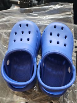 Blue crocs for size 10 kids