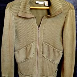 DKNY MEN'S COOL AND STYLISH COTTON CARDIGAN