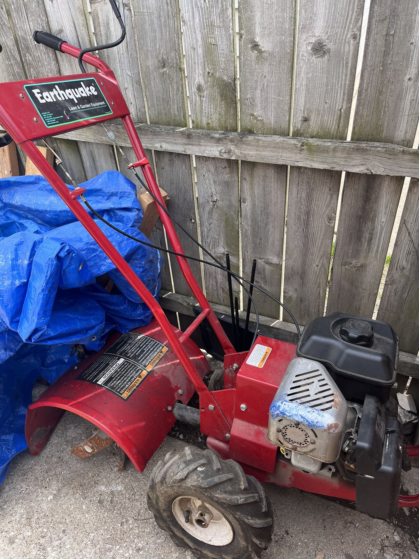 Earthquake Tiller Intake 206 6 Horsepower OHV