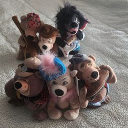 Vtg. Disney Critter Country Plush Bears