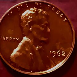 1962 Lincoln Memorial PENNY 
