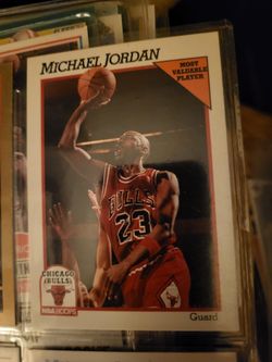 Michael Jordan 1991 NBA Hoops #30 Chicago Bulls  Basketball Card Collectors 