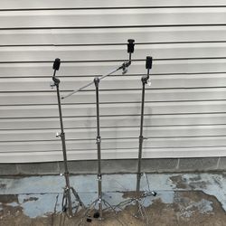 Pearl Boom Cymbal Stand $75 Straight stand $60 each. These are great stands. Pickup @ Kempsville library Virginia Beach or Bingo City in Yorktown 