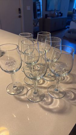 Aperol spritz glasses