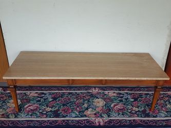 Italian marble top cocktail table