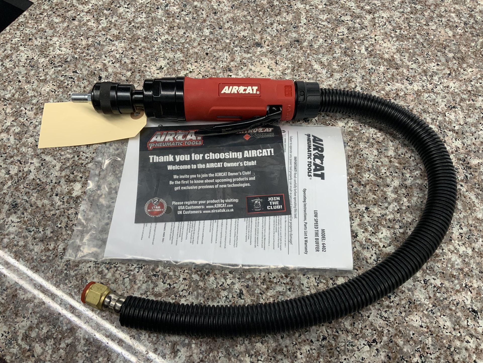 AIRCAT 6402 Low Speed Tire Buffer