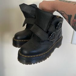 Doc Marten Boots (Heart Buckles)