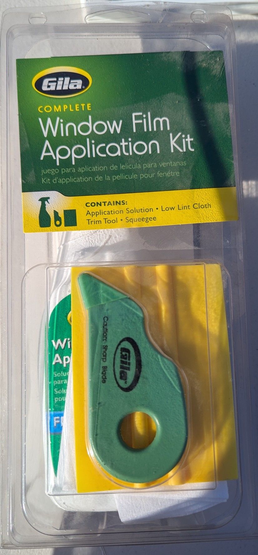 Gila Window Film Application Kit, RTK500, Sealed Retail Package, BRAND NEW