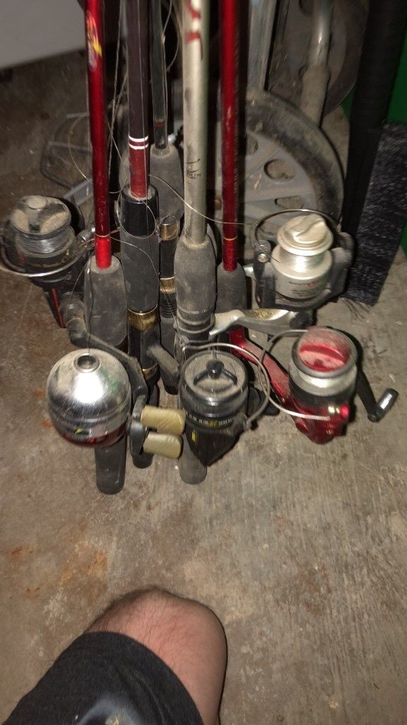 Fishing reels 6 total