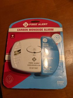 Carbon Monoxide Alarm