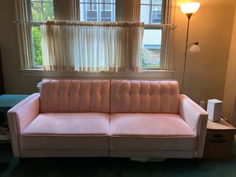 Pink Loveseat
