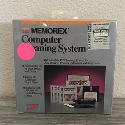 Memories Computer Cleaning System Disks - Vintage  (Never Opened)