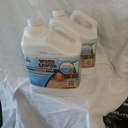Wood Armor For Deck To 1 Gallon Natural Waterproof Plus