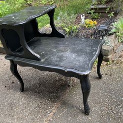 Two Vintage Victorian End Tables 