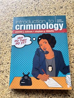 Introduction to Criminology Third Edition Textbook