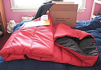 Brand new eureka sleeping bag marlboro 80"x30" reversible