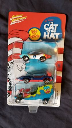 Johnny lightning the cat in the hat three pack