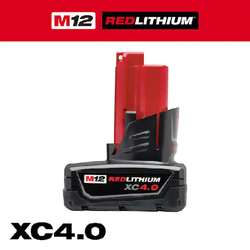 MILWAUKEE M-12 12V BATTERY & M-12 BATTERY CHARGER
