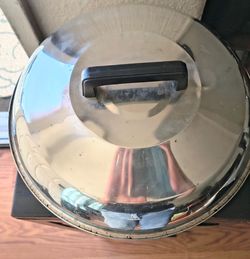12" diameter Stainless steel cover