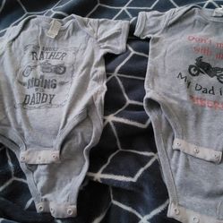 Biker Baby Onsies 