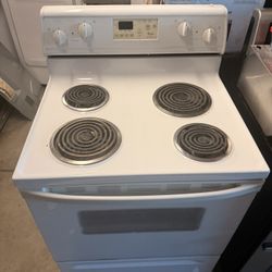 Range Stove Electric 60 Day Warranty 