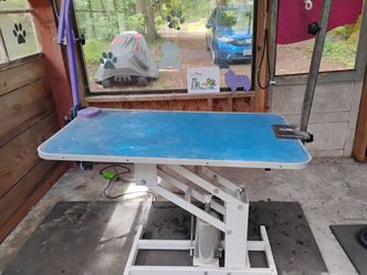 dog grooming table