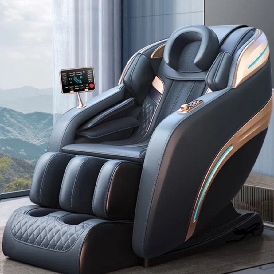 Black Full Body, Extended SL Track Massage Chair(New Ones Available)