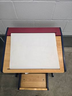 Childrens desk and chair