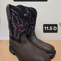 Ariat Work Boot Size 11.5 D CARBÓN TOE 