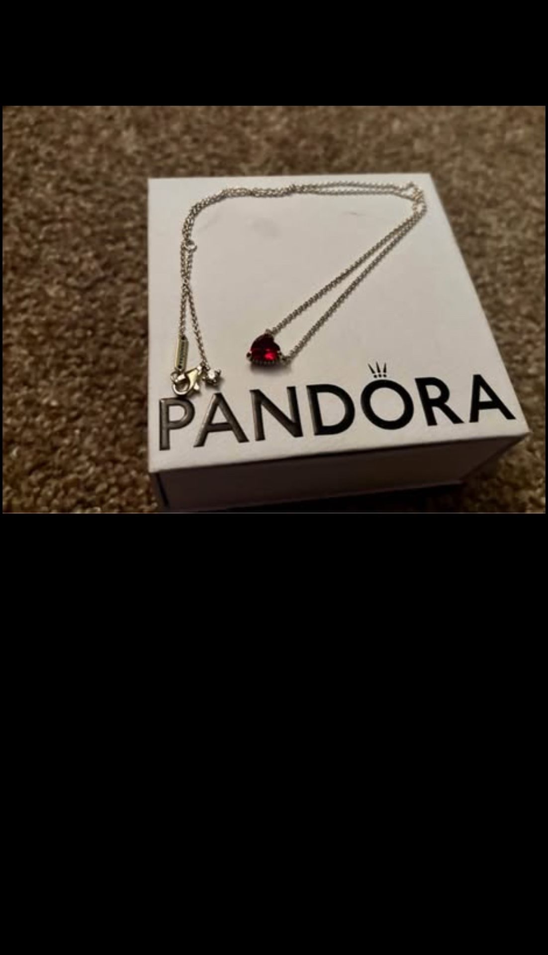 Pandora Heart Necklace – Elegant & Timeless Sterling Silver Piece ❤️✨