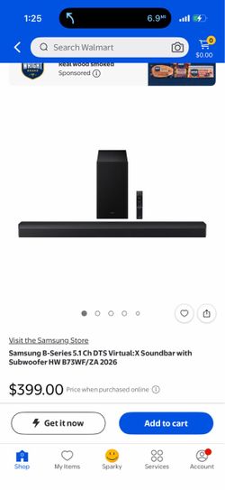 Samsung B-Series 5.1 Ch Soundbar with Subwoofer