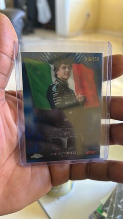 Topps Chrome F1 Kimi Antonelli 016/150 Card