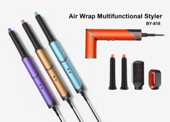 11 in 1 Brushless Ntc Induction Negative Ions Automatic Hair Curl Straightener One Step Hot Air Styler Professional Hair Dryer