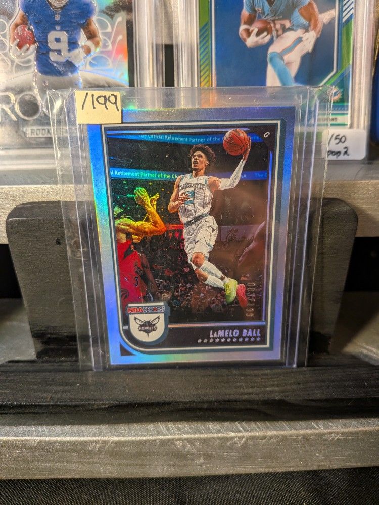 2022 Panini Hoops LaMelo ball Silver /199