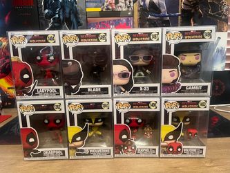 Funko Pop Deadpool & Wolverine Bundle Set of 8
