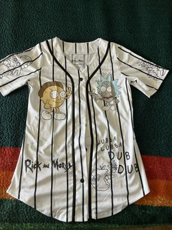 Rick And Morty Baseball Jersey Size M 