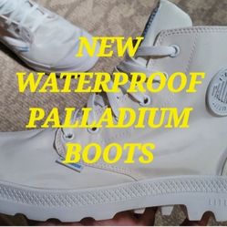 New Waterproof Palladium Boots