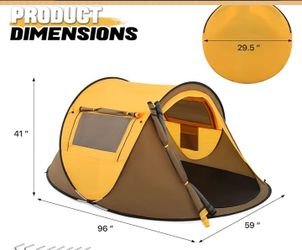 2 person pop up tent