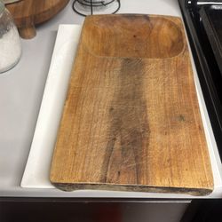 Cutting board and tray