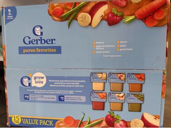 Gerber baby food