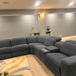 5 Piece Recliner Sofa