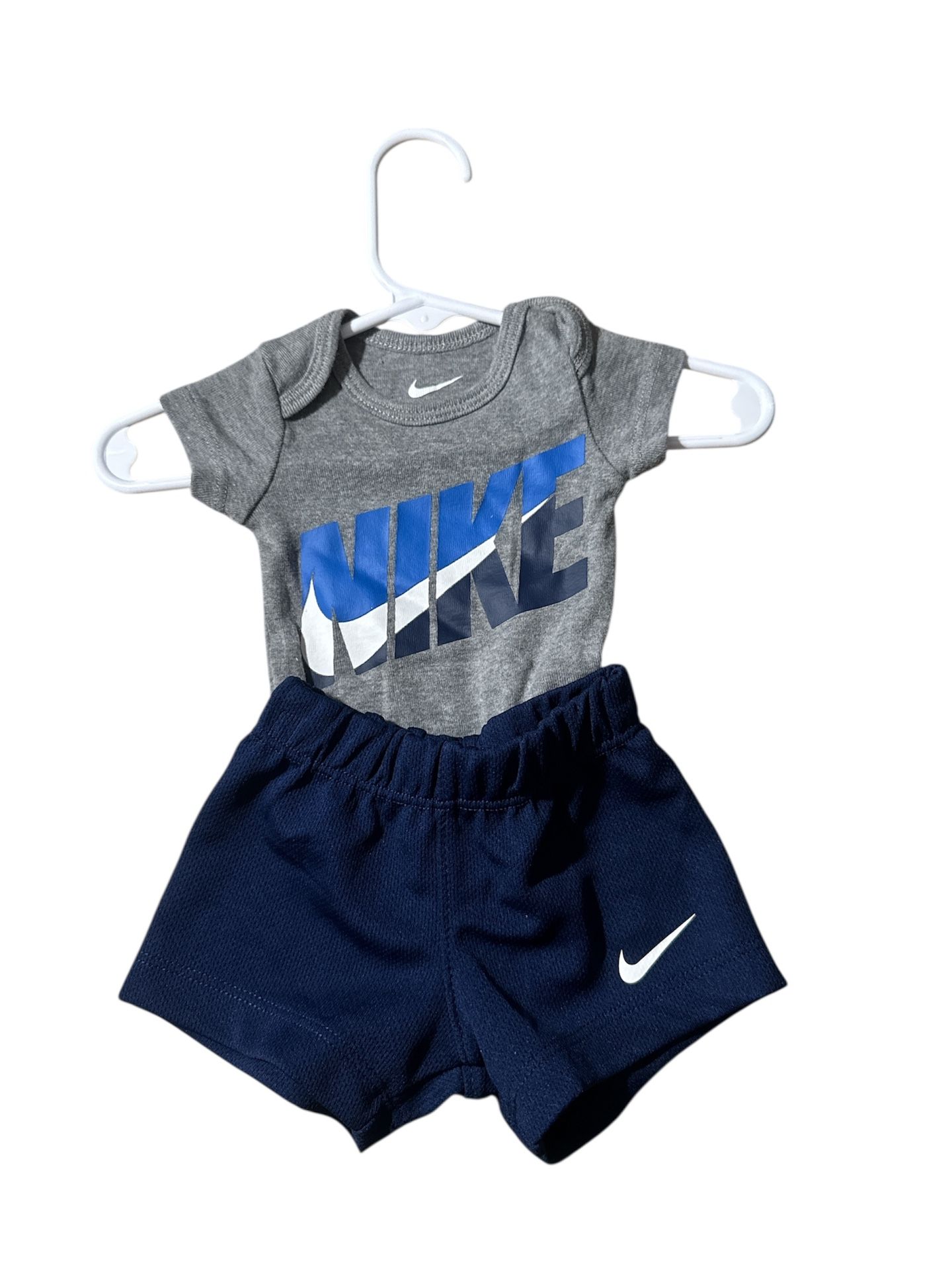 Nike Babys Bodysuit With Shorts